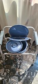 Sedia WC per anziani - comoda