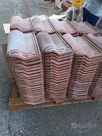 Tegole portoghesi 1€ antichizzate con angobbio