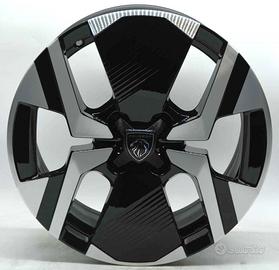 4 cerchi lega peugeot 2008 karakoy r17 lt5116