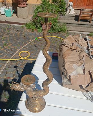 candelabro ottone