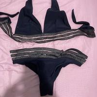 Bikini donna nero 2pz