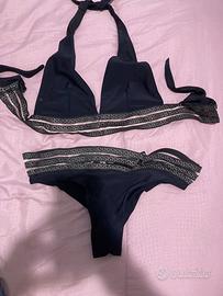 Bikini donna nero 2pz