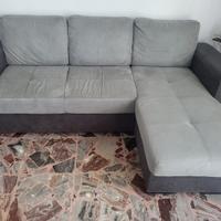 Divano letto angolare estraibile + contenitore