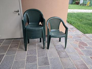 Sedie da giardino