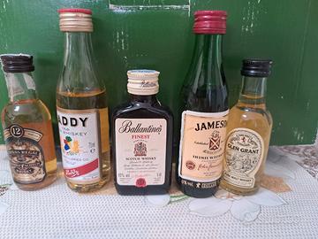liquori da collezione  mignon whiskey.