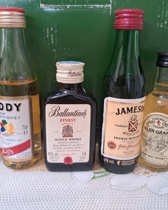 liquori da collezione  mignon whiskey.