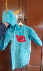 Costume carnevale lumaca tg. 2 max 4 anni