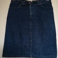 Gonna jeans Controvento