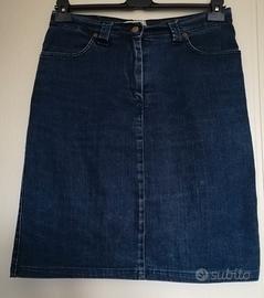 Gonna jeans Controvento