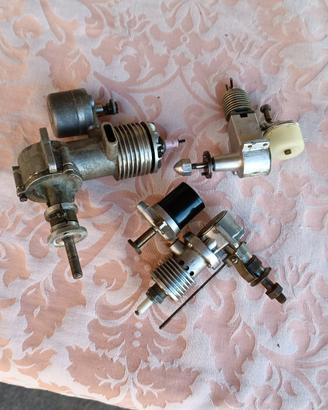 motori a scoppio vintage per modellismo 