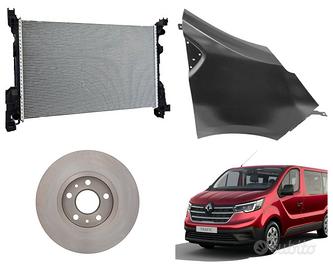 RENAULT TRAFIC paraurti parafango cofano radiatori