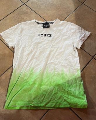 T-shirt Pyrex Vision Ombre Verde Sfumato 👕