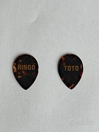 Plettri di Steve Lukather (Toto e Ringo Starr)