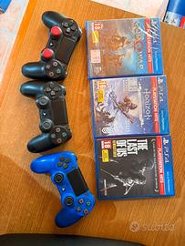 3 joystick paly 4 + 3 giochi