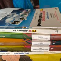 Libri fisica scienze e biologia e metà prezzo 