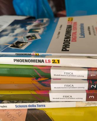 Libri fisica scienze e biologia e metà prezzo 