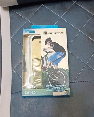 Supporto smartphone da braccio sport palestra 