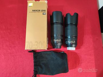 2x Nikon Nikkor AF-S 70-300mm f3.5-5.6 G VR
