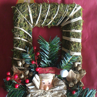 Ghirlanda (Quadretto Natalizio)