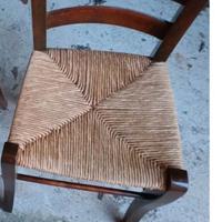 4 sedie arte povera perfette a 50eur tutte!!!