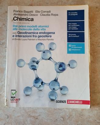 Libro "Chimica - Dai primi modelli atomici"