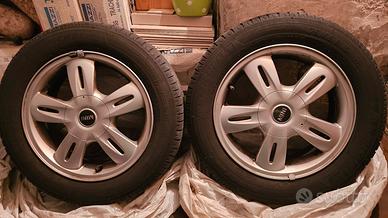 4 cerchi in lega mini con gomme michelin 