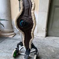 equitazione  sottopancia vero cuoio