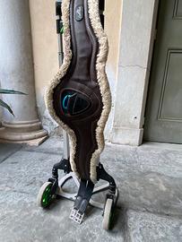 equitazione  sottopancia vero cuoio