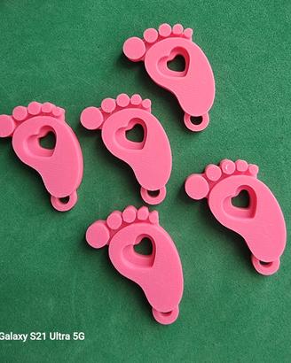 bomboniere calamita piedino in stampa 3D