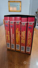 Set videocassette Bruce Lee