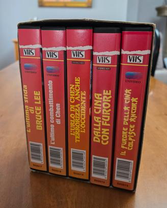 Set videocassette Bruce Lee