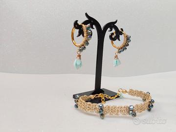 Orecchini con bracciale 