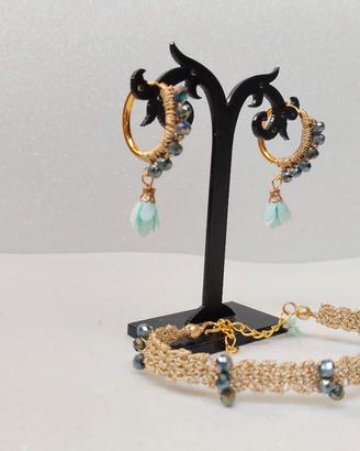 Orecchini con bracciale 