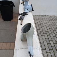 sterzo vespa faro tondo 