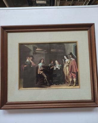 stampa con cornice compagnia elegante