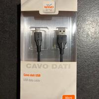 Cavo dati/caricatore usb Type C iPhone nuovo nero