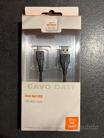 Cavo dati/caricatore usb Type C iPhone nuovo nero