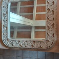 Specchio con cornice di marmo rigenerato art. 8