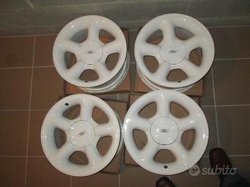 Cerchi originali ford escort cosworth bianchi