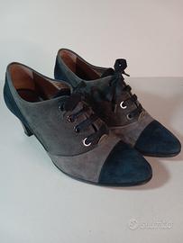 Tronchetti eleganti camoscio Melluso