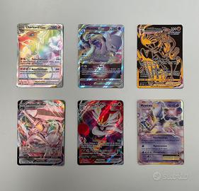 Carte Pokémon V/VMAX/VSTAR Charizard, Mewtwo+album