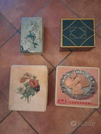 scatole di latta vintage