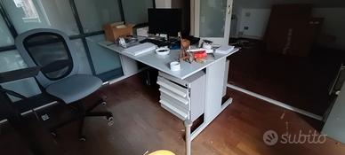 A41 Arredo ufficio Scrivania Legno olivetti