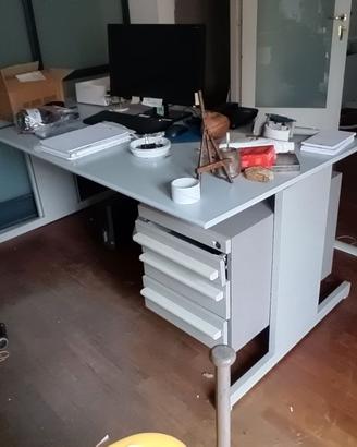 A41 Arredo ufficio Scrivania Legno olivetti
