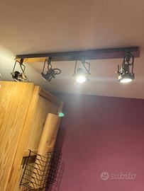 Faretti da soffitto o applique orientabili
