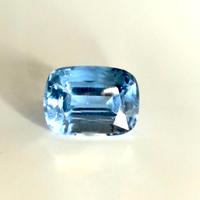 Acquamarina Blu Intenso 15,73 ct Certificata GGI