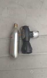 Rubinetto per gonfiaggio bici