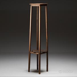 Piedistallo in legno vintage