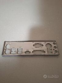 Mascherina I/O Shield originale MSI