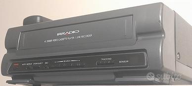LETTORE VHS IRRADIO LINE IN OUT JACK